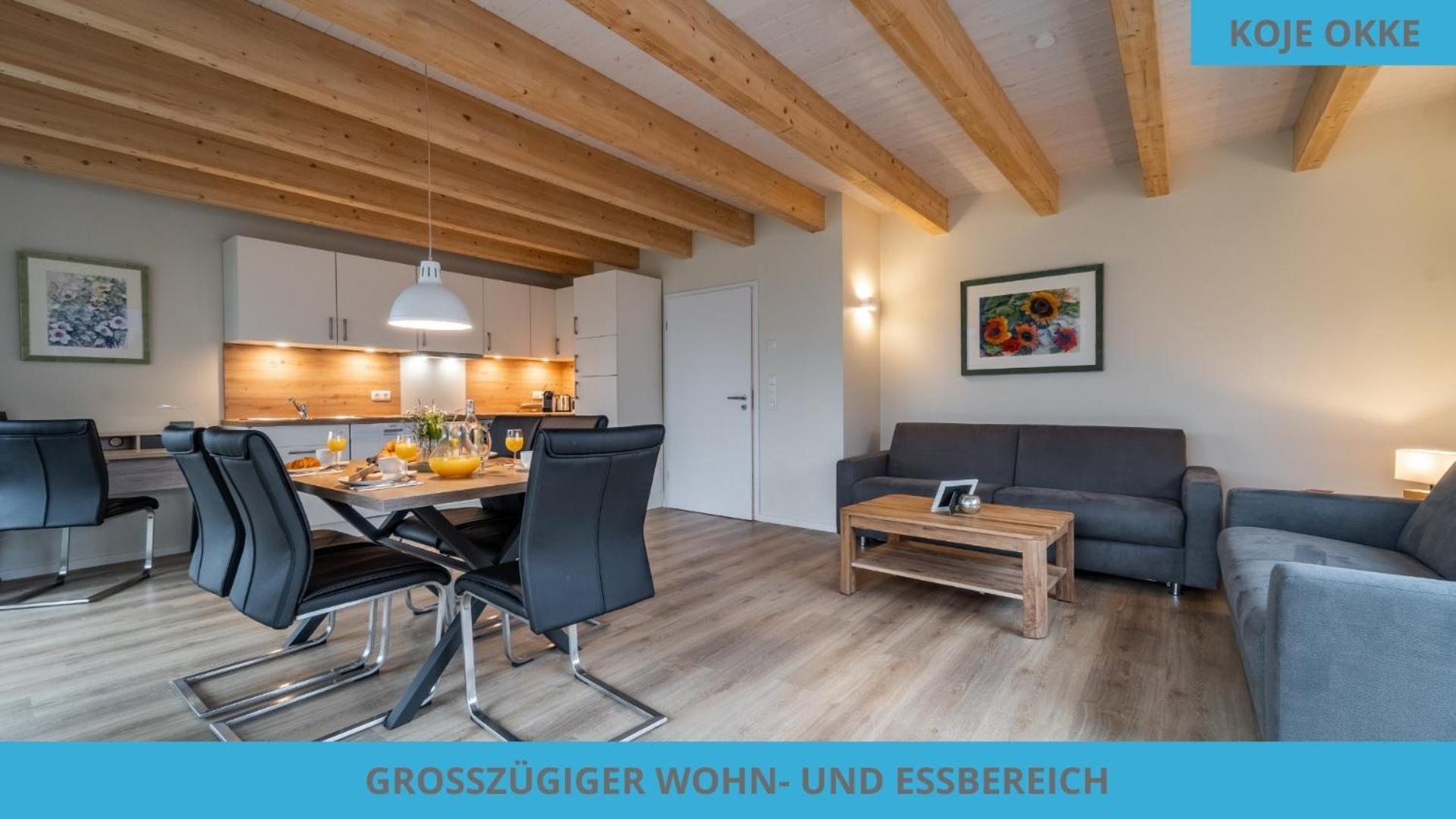 Kuestenkojen Mit 4 Ferienwohnungen Fuer 1 Bis 8 Pers Mit Diversen Schlafzimmern, Garten Oder Balkon 부숨 외부 사진