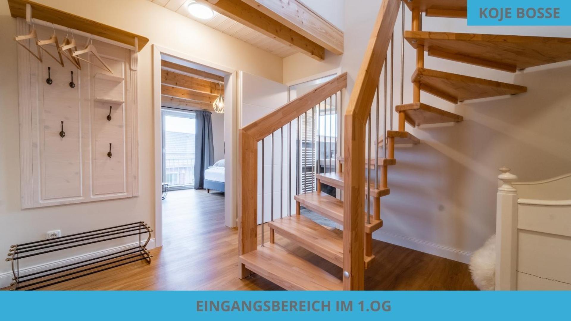 Kuestenkojen Mit 4 Ferienwohnungen Fuer 1 Bis 8 Pers Mit Diversen Schlafzimmern, Garten Oder Balkon 부숨 외부 사진