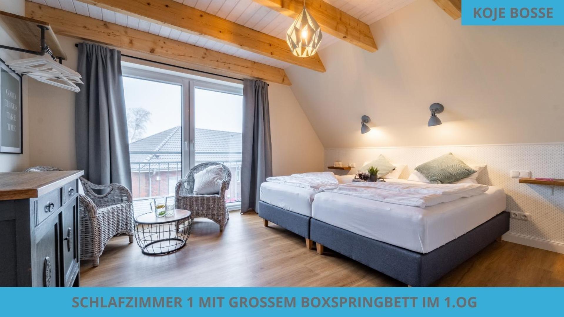 Kuestenkojen Mit 4 Ferienwohnungen Fuer 1 Bis 8 Pers Mit Diversen Schlafzimmern, Garten Oder Balkon 부숨 외부 사진