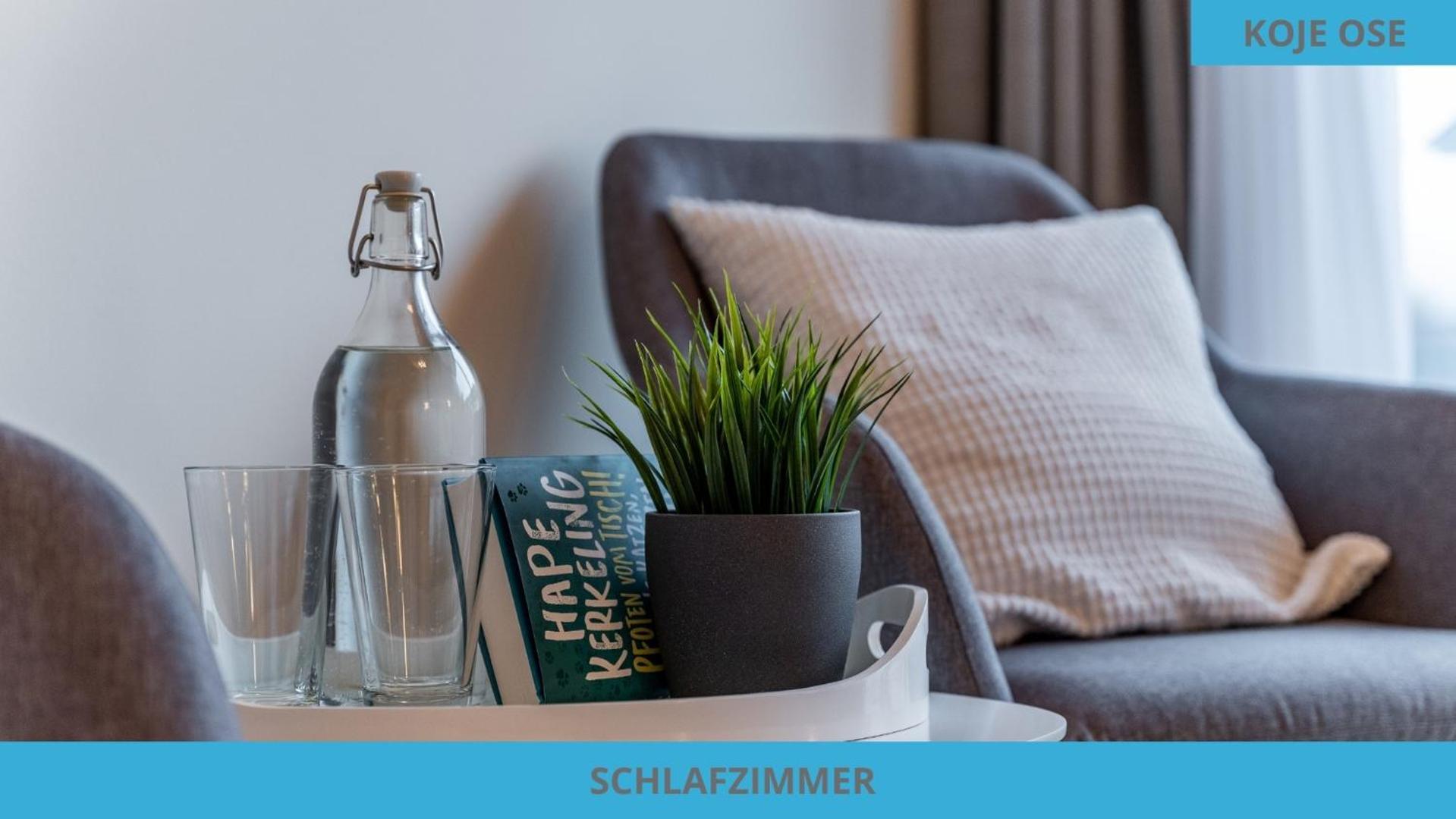Kuestenkojen Mit 4 Ferienwohnungen Fuer 1 Bis 8 Pers Mit Diversen Schlafzimmern, Garten Oder Balkon 부숨 외부 사진