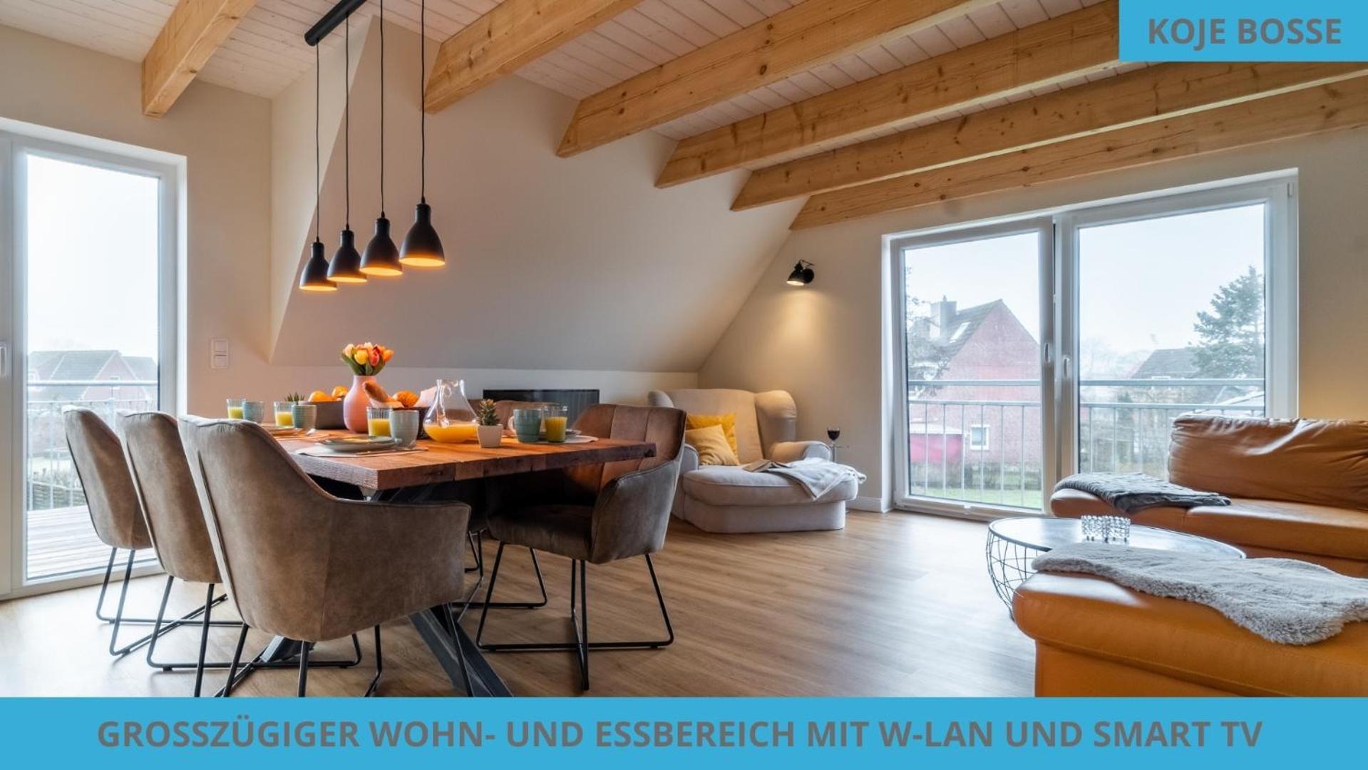 Kuestenkojen Mit 4 Ferienwohnungen Fuer 1 Bis 8 Pers Mit Diversen Schlafzimmern, Garten Oder Balkon 부숨 외부 사진