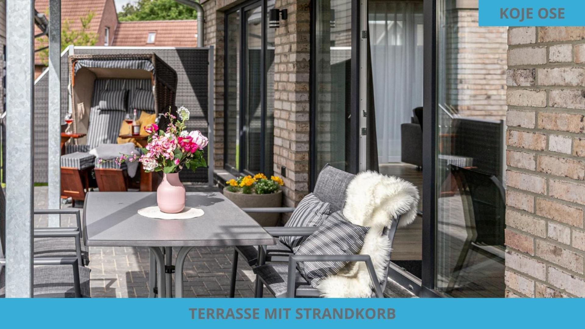 Kuestenkojen Mit 4 Ferienwohnungen Fuer 1 Bis 8 Pers Mit Diversen Schlafzimmern, Garten Oder Balkon 부숨 외부 사진